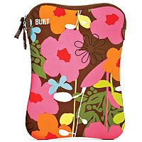 Built Netbook Laptop Sleeve 7-10-Inch, French Bull Shadow Flower