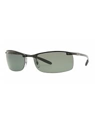 Ray Ban Sunglasses RB8305 Tech 082/9A Dark Carbon/Polarized Green, 64mm Ray Ban Sunglasses RB8305 Tech 082/9A Dark Carbon/Polarized Green, 64mm