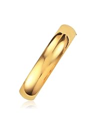Classic Bangle in 14K Yellow Gold (13.5mm)