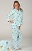 Women's Pajamas Set Top Pants Coffee Cafe