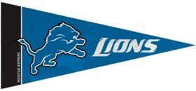Detroit Lions NFL Mini Pennants - 8 Piece Set