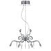 Octopus Arms Chrome Finish LED Pendant Chandelier