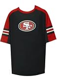 San Fransisco 49ers Black Touchback Crew T-shirt