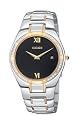 Seiko Men's Diamond Dress Two-Tone Watch #SKP338