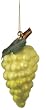 Sugared Fruit Decorative Green Grapes Cluster Christmas Ornament 9"