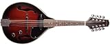 Produkt-Bild: Stagg M50E Electro-Acoustic Mandolin Nato in Redburst