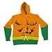 Search : Aquaman Costume Men's Zip Front Hooded Sweatshirt