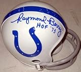 Raymond Berry Autographed Baltimore Colts Mini Football Helmet with 