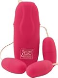California Exotics Interactive Trio, Pink Rubber-Cote Bullets 31%2BJ2xtlbsL. SL160 California Exotics Impulse 7X Multi Function Power Pak Bullet Vibrator Reviews