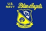3 x 5 Feet Blue Angels Poly - outdoor Military Flag Made in US.