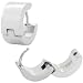 Inox Jewelry 316L Stainless Steel Huggy Earrings