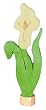 Birthday Ring Decoration - Calla Lilly
