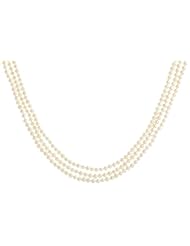 100 White Pearl Necklace