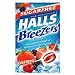 Halls Fruit Breezers Sugar Free With Cool Berry - 20 Drops/Pack, 12 Packs