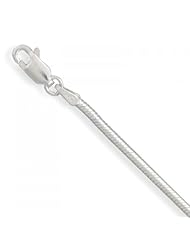 MMA Silver - 30 inch 050 Italian Snake Chain Necklace