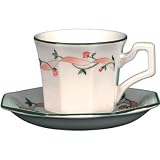 Review Johnson Brothers  / Johnson Brothers - Eternal Beau, Set of 6 Coffee Saucers