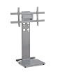 Silver Plasma TV Stand By Coaster Furniture