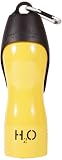 H2O4K9, Stainless Steel K9 Water Bottle, 25-Ounce, Bumble Bee Yellow