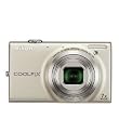 Nikon COOLPIX S6100 16 MP Digital Camera with 7x NIKKOR Wide-Angle Optical Zoom Lens and 3-Inch Touch-Panel LCD (Silver)