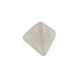 Chessex Frosted 16mm Light Smoke and white d4