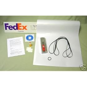 HP Designjet 2000CP, 2500CP, 2800CP Plotter Carriage Belt & X-axis Belt Replacement Kit