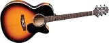 Takamine G Series EG450SM NEX Acoustic-Electric Guitar with Solid Spruce Top, Sunburst