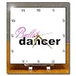 Ballet Dancer - 6x6 Desk Clock