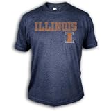 Illinois Fighting Illini Ring Spun T-Shirts - Diplomat