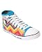 Harajuku Lovers Shoes The Kogal Hi Tex in Rainbow Zig Zag,Sneakers for Women