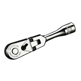 【KTC】 ネプロス 6.3sq.ショートフレックスラチェットハンドル[型番 : NBR2FSUN]