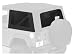 Bestop 58129-35 Black Diamond Tinted Window Kit