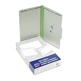 ESSELTE PENDAFLEX CORP. / Green pressboard 2 cap. folders w/2 fasteners, 1/3 cut, legal, 25/box / ESS17186 / Sold as 1 Box / Mfr Part # 17186 \*/ Green pressboard 2 cap. folders w/2 fasteners, 1/3 cut
