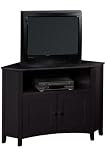 Hawthorne Corner Tv/vcr Stand 30hx43.5w Distressed Blck