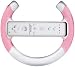 Video Games : Wii Racing Wheel - Pink