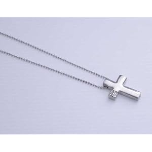 【クリックでお店のこの商品のページへ】大人気っ.クロスネックレス。ストーン付。 p30-ne280