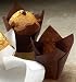 Baking Cups - Tulip - Brown
