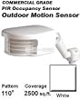 PS110-10W Leviton Decora Occupancy Sensor Outdoor Pro Series