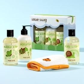 Baby Soaps & Lotions: Baby Little Twig Bathing Gift Set, Unscented Gift Set