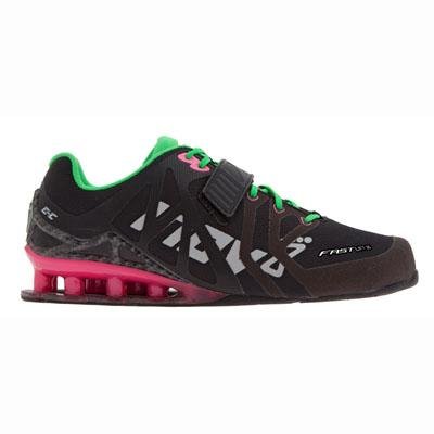 Inov-8 5050973722 Womens Fastlift 315 Cross-Training Shoe, Black/Pink/Green - 5.5 E US