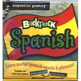 Magnetic Poetry Backpack Spanish