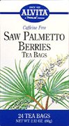 Alvita Saw Palmetto Berries Tea - 24 Bags by Saw Palmetto