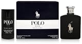 Polo Black by Ralph Lauren for Men 2 Piece Set Includes: 4.2 oz Eau de Toilette Spray + 2.6 oz Deodorant Stick Alcohol-Free