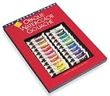 French Opaque Water Color Paint Set & Watercolor Brush & Watercolor Pad