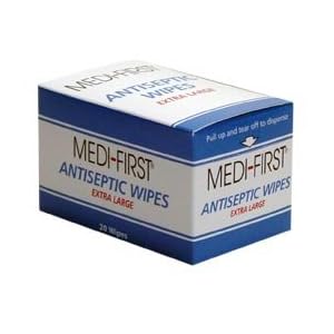ANTISEPTIC FIRST AID WIPES 20 BOX by Medique Products
