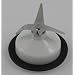 KitchenAid Blender Cutter Blade Assembly (for KSB52, KSB5) with short blades
