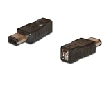 Firewire 4 pin Female to 6 Pin Male Converter