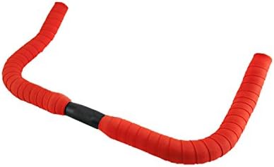 GbBike Bullhorn Handlebars for Fixie Fixed Gear Single Speed Bike 25.4mm (Red)