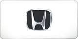 Pilot Automotive LP-061 Chrome Honda 3D License Plate