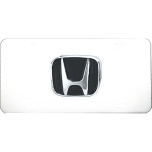 Pilot-Automotive-LP-061-Chrome-Honda-3D-License-Plate