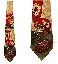 KANSAS CITY CHIEFS Men's Neck Ties